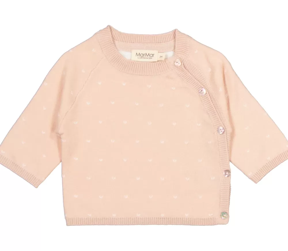 MarMar Copenhagen Bluser>Toll, Bluse Cream Taupe Hearts