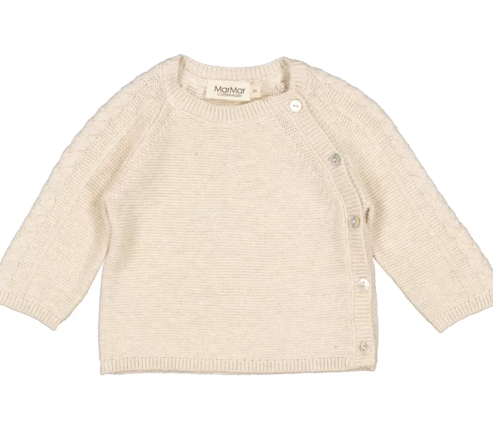 MarMar Copenhagen Overdele>Toll, Bluse Grey Sand Mel