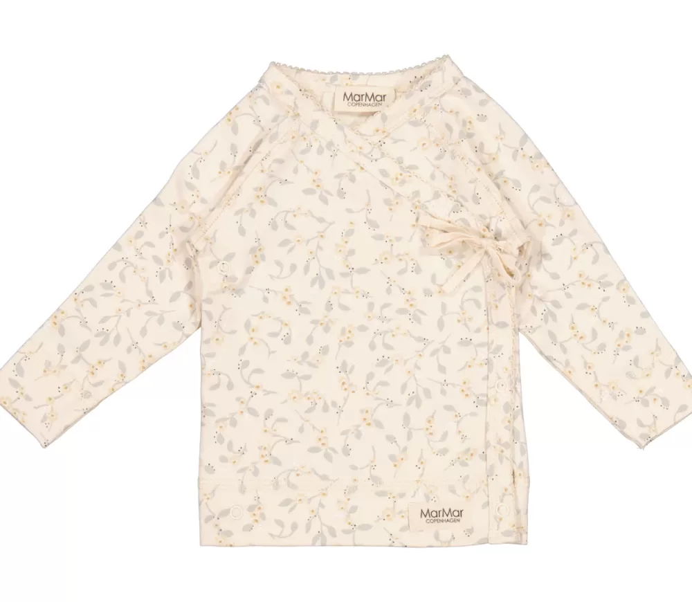 MarMar Copenhagen Bluser>Tut Wrap Ls, Bluse Berry Bloom