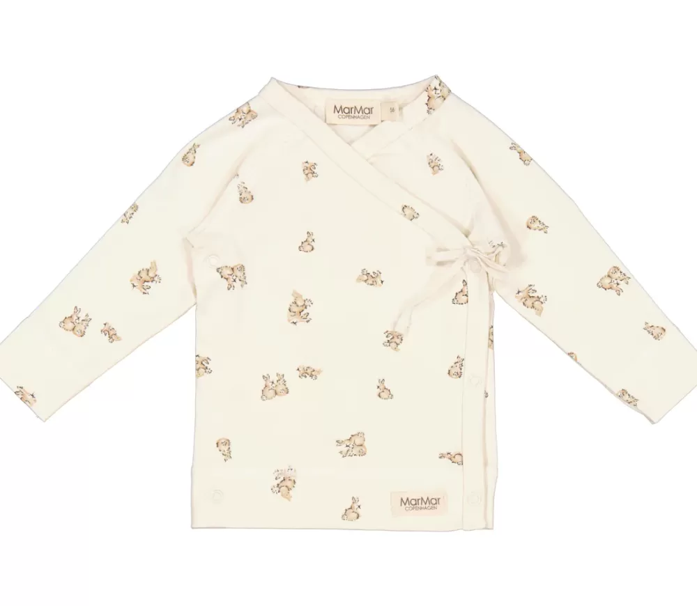 MarMar Copenhagen Bluser>Tut Wrap Ls, Bluse Little Rabbit