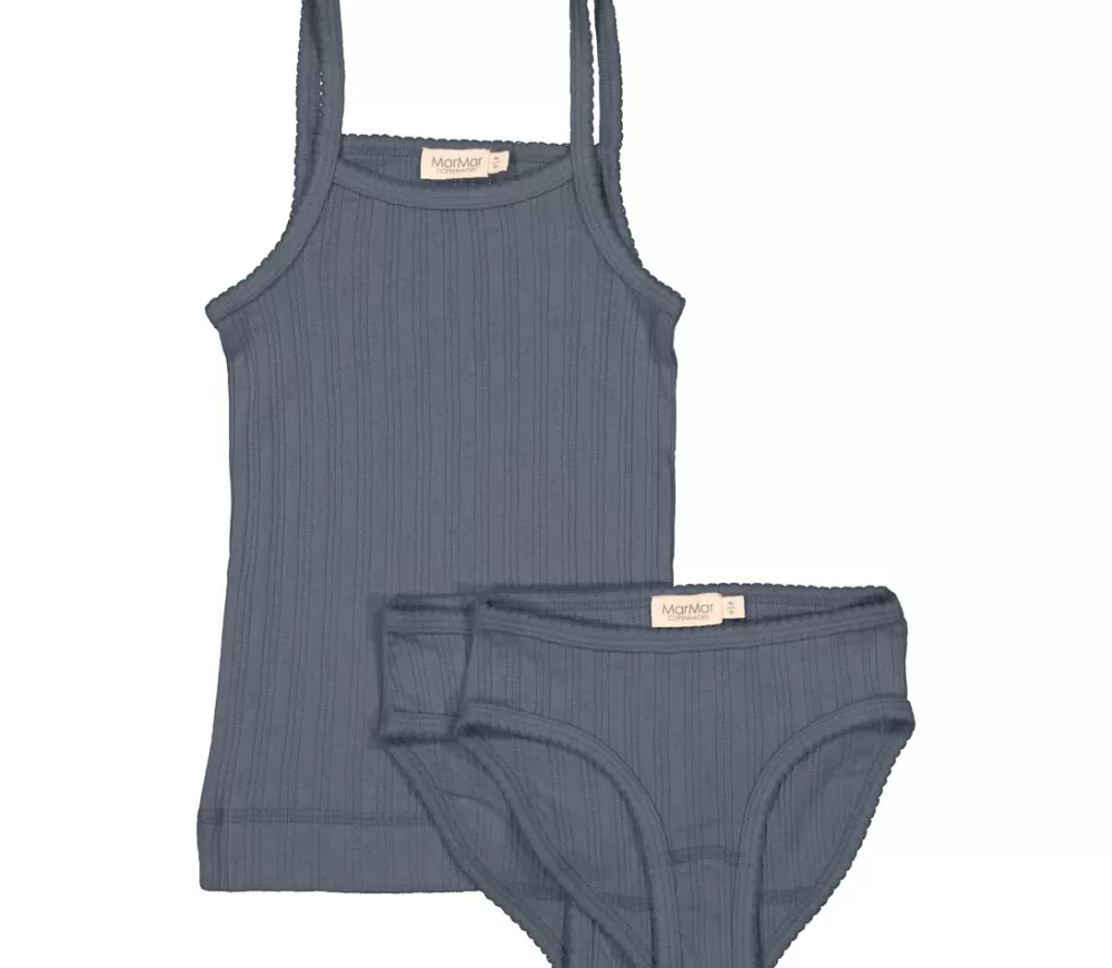 MarMar Copenhagen Undertøj>Underwear Set, Undertøj Stormy Blue